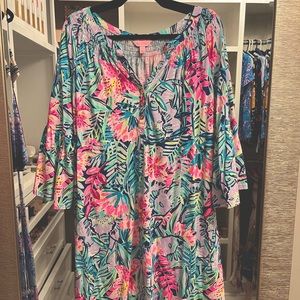 Lilly Pulitzer Dress with Bell Sleeves